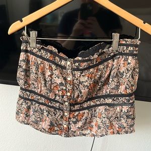 American Eagle Strapless Crop Top- Never Worn